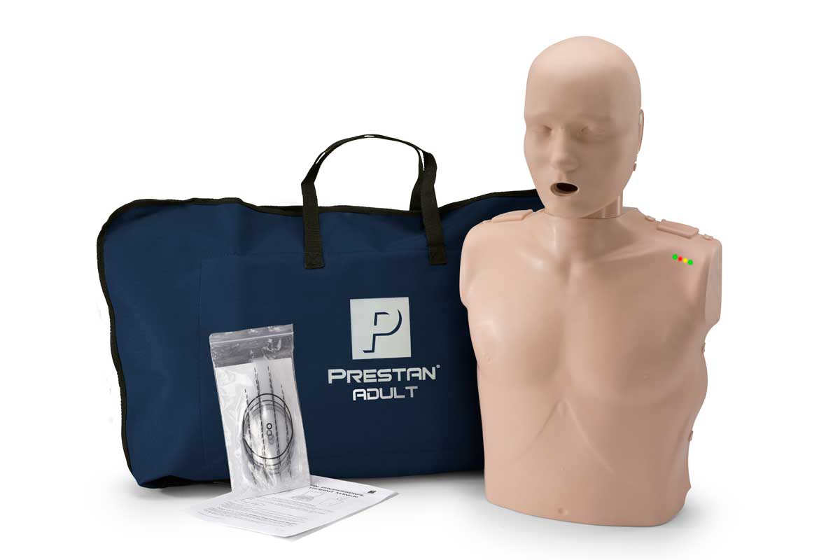 Prestan Professional Adult Manikin at CPR Training Schoool